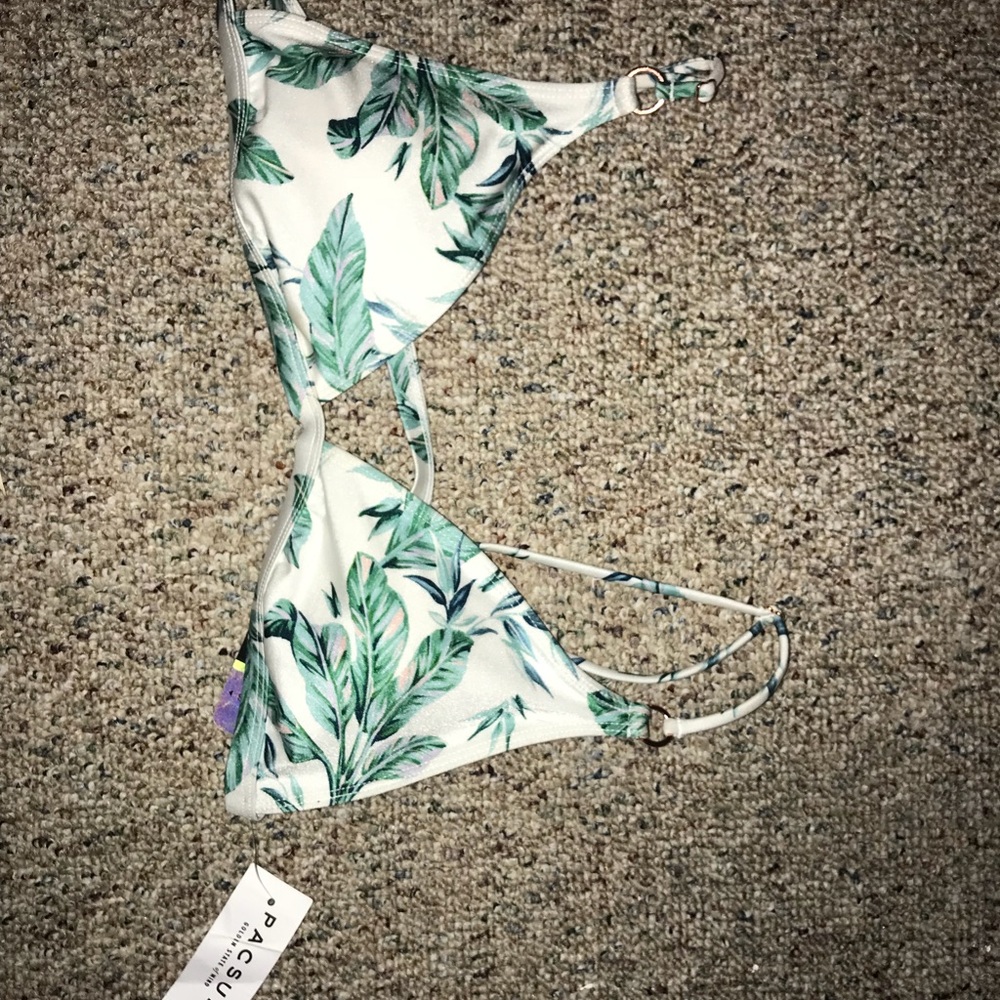 pacsun bathing suit top (size LRG)